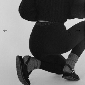James street Co sport leggings in black • XS